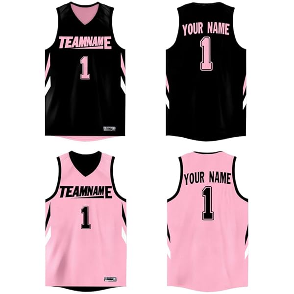 Amazon.com: Custom Reversible Basketball Jersey Mesh